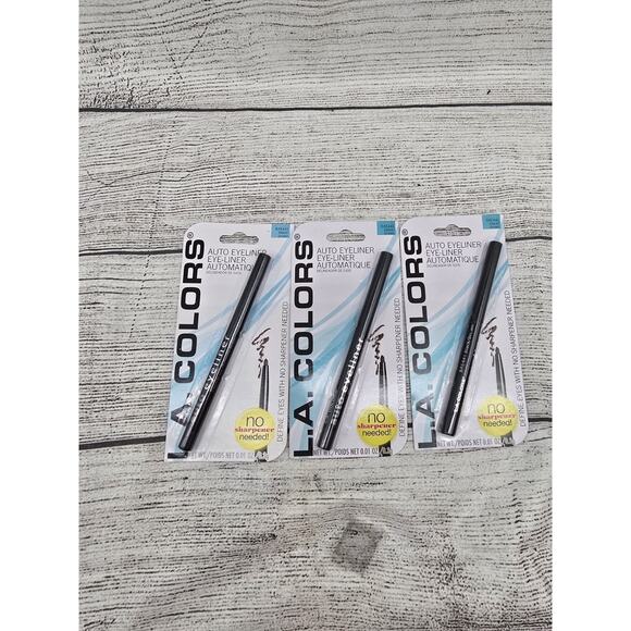 L.A. Colors Auto Eyeliner BAE441 BLACK/BROWN Smudge Proof Long Lasting New - Picture 1 of 3